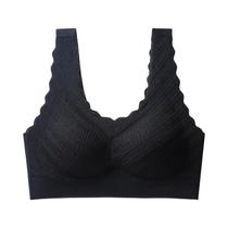 Sutiã Esportivo Sem Costura E Sem Fio Para Mulheres, Top De Fitness Confortável M-XXXL