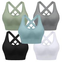 Sutiã esportivo Sykooria High Support acolchoado de ioga para mulheres Sutiã esportivo Sykooria High Support acolchoado de ioga para mulheres