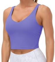Sutiã esportivo THE GYM PEOPLE, palangre, acolchoado, suporte médio