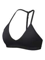 Sutiã esportivo YEOREO com tiras acolchoado Halter Ericie Open Back Preto
