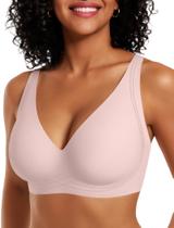 Sutiã feminino confortável Deep V Wireless Push Up Push Up GG Sutiã feminino confortável Deep V Wireless Push Up Push Up GG