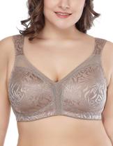 Sutiã feminino Deyllo com cobertura total plus size Minimizer 42DD Sutiã feminino Deyllo com cobertura total plus size Minimizer 42DD