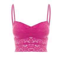 Sutiã Feminino Hope Top Renda Bojo Removivel Pink Euforia - L128730