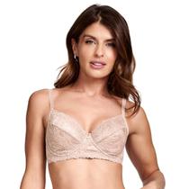 Sutiã Feminino Nayane Rodrigues Sem Bojo Com Aro e Renda Com Alças Ajustáveis Conforto Sustentação Sutiã Feminino Nayane Rodrigues Sem Bojo Com Aro e Renda Com Alças Ajustáveis Conforto Sustentação