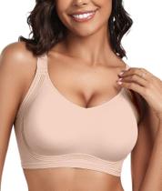 Sutiã feminino OEAK Lynsie Seamless Push Up com cobertura total Sutiã feminino OEAK Lynsie Seamless Push Up com cobertura total