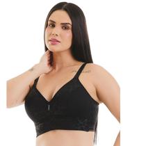 Sutiã Feminino Plus Size Confort Com Bojo Vi Lingerie