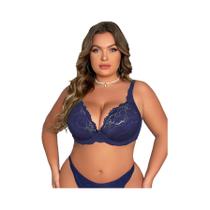 Sutiã feminino plus size sexy renda roupa íntima sutiã fino copo E sutiã com armação