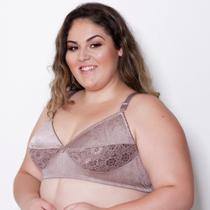 Sutiã Feminino Reforçado Lycra Plus Size 50/52