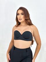 Sutiã Feminino sem alça Com Alças De Silicone Removível Kit Com 2 Unidades