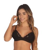 Sutiã Feminino sem Bojo Alças Ajustáveis Moda Feminina 417