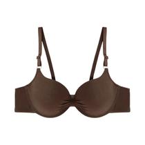 Sutiã Feminino Sexy De Algodão Com Bojo E Alças Finas, Sem Costas, Cor Sólida, Lingerie Íntima. Sutiã Feminino Sexy De Algodão Com Bojo E Alças Finas, Sem Costas, Cor Sólida, Lingerie Íntima.