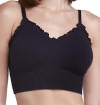 Sutiã fru fru cropped dama da noite Sutiã fru fru cropped dama da noite
