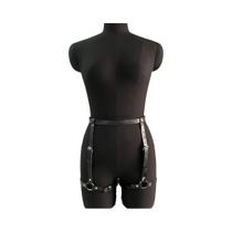 Sutiã Gótico Sexy Feminino Com Cinto De Bondage E Suspensórios Para Casais