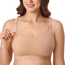 Sutiã Gratlin Sem Arco Plus Size 3XL Algodão para Amamentação e Esporte Sutiã Gratlin Sem Arco Plus Size 3XL Algodão para Amamentação e Esporte