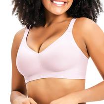 Sutiã Greoay Wireless Push-Up Seamless Full Support com decote em V