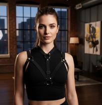 Sutiã Harness Feminino em Elástico com Regulagem - Figurino Pablo