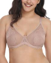 Sutiã HSIA Minimizer de renda de cobertura total para seios pesados