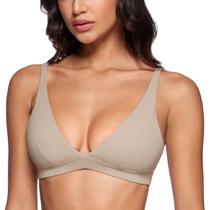 Sutiã INGIA Deep V com Bojo Removível e Sem Arco para Yoga Tamanho L Sutiã INGIA Deep V com Bojo Removível e Sem Arco para Yoga Tamanho L