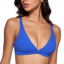 Sutiã INGIA Feminino Yoga Profundo Decote V com Bojo Removível e Sem Arco Royal S Sutiã INGIA Feminino Yoga Profundo Decote V com Bojo Removível e Sem Arco Royal S