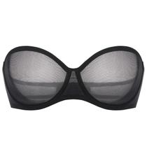 Sutiã INLYRIC Transparente Sem Bojo e Sem Alças Plus Size 34D Sutiã INLYRIC Transparente Sem Bojo e Sem Alças Plus Size 34D