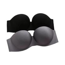 Sutiã Invisível Feminino Com Fechamento Frontal, Sem Alças, Sem Costura, Sem Costas, 2 Peças FINETOO