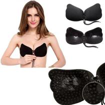 Sutiã Invisível Sem Alças Do PUSH-UP Silicone Autoadesivo Cordinha sem emendas Sutiã Invisível Sem Alças Do PUSH-UP Silicone Autoadesivo Cordinha sem emendas