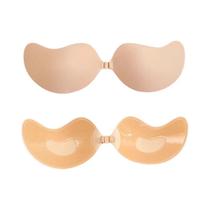Sutiã Invisível Sem Alças Para Mulheres, Acessório De Lingerie Sem Costura E Anti-Convexo Sutiã Invisível Sem Alças Para Mulheres, Acessório De Lingerie Sem Costura E Anti-Convexo