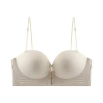 Sutiã Invisível Sem Alças Para Mulheres Com Efeito Push up E Fechamento Frontal, Lingerie Sem Sutiã Invisível Sem Alças Para Mulheres Com Efeito Push up E Fechamento Frontal, Lingerie Sem