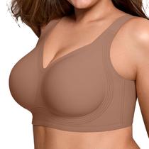 Sutiã LetsJoli Supportive Wireless Push Up com cobertura total 4XL