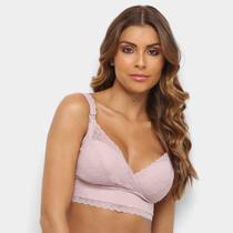 Sutiã Liz Bralette Amamentação Com Renda