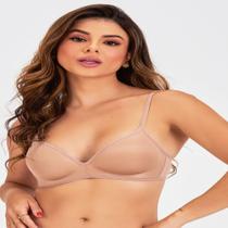 Sutiã love secret com bojo camiseta em microfibra natural, 991028, cor chocolate, tam 44 Sutiã love secret com bojo camiseta em microfibra natural, 991028, cor chocolate, tam 44