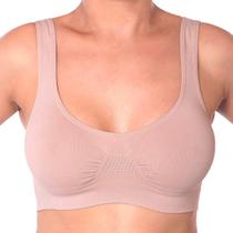 Sutiã Lupo Original Loba Top Sem Costura Microfibra Sem Bojo Soutien Confort Plus Confortável 41300
