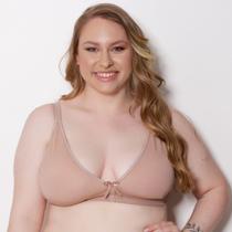 Sutiã Lycra Reforçado Plus Size Cor:ChocolateTamanho:48