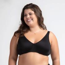 Sutiã Max Control Sustentação Sutia sem Bojo Alta Compressão Pala Larga Plus Size Lucitex Sutiã Max Control Sustentação Sutia sem Bojo Alta Compressão Pala Larga Plus Size Lucitex