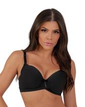 Sutiã Meia-Taça com Bojo e Base Cruzada Reforçado Sutiã Meia-Taça com Bojo e Base Cruzada Reforçado