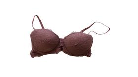 Sutia meia-taca com bojo em renda - rosa collant - hope