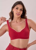 Sutiã Melhor Amigo corte a laser ,com base e bojo removível Diamantes Lingerie cor:MarromTamanho:40 Sutiã Melhor Amigo corte a laser ,com base e bojo removível Diamantes Lingerie cor:MarromTamanho:40