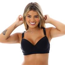 Sutiã Microfibra Com Bojo Cobertura Total Soutien Reforçado Sutiã Microfibra Com Bojo Cobertura Total Soutien Reforçado