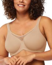 Sutiã Minimizer HSIA com cobertura total Coolcomfort, camiseta 36C