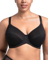 Sutiã Minimizer HSIA Full Coverage Plus Size Underwire Black