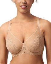 Sutiã Minimizer HSIA Mermaid Scales Lace com cobertura total