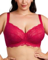 Sutiã Minimizer HSIA Plus Size Underwire com cobertura total