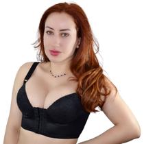 Sutiã Modelador Cropped Rendado Mulher Atraente - M23 Sutiã Modelador Cropped Rendado Mulher Atraente - M23