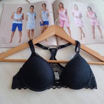 Sutiã Nadador com Aro Plástico Feminino Clamar em Renda - 2274