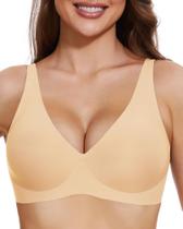Sutiã OXYIBRAS Smooth V No Underwire Seamless Plunge NDXL Skin