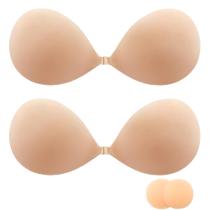 Sutiã pegajoso sem alças, invisível, push-up para vestido sem encosto Sutiã pegajoso sem alças, invisível, push-up para vestido sem encosto