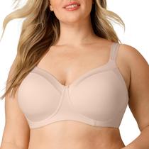 Sutiã Playtex 4751 Almond Wireless Balconette com cobertura total