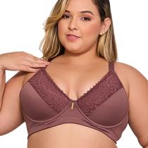 Sutiã Plus Size Base Reta Com Bojo Alongado Nayane