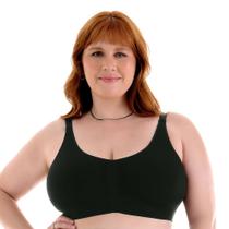 Sutiã Plus Size C/ Bojo Comfort Sem Costura Microfibra Zee Rucci Sutiã Plus Size C/ Bojo Comfort Sem Costura Microfibra Zee Rucci