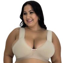 Sutiã Plus Size com Alças Acolchoadas de Espuma Super Reforçado M ao 52- c1 Cléo